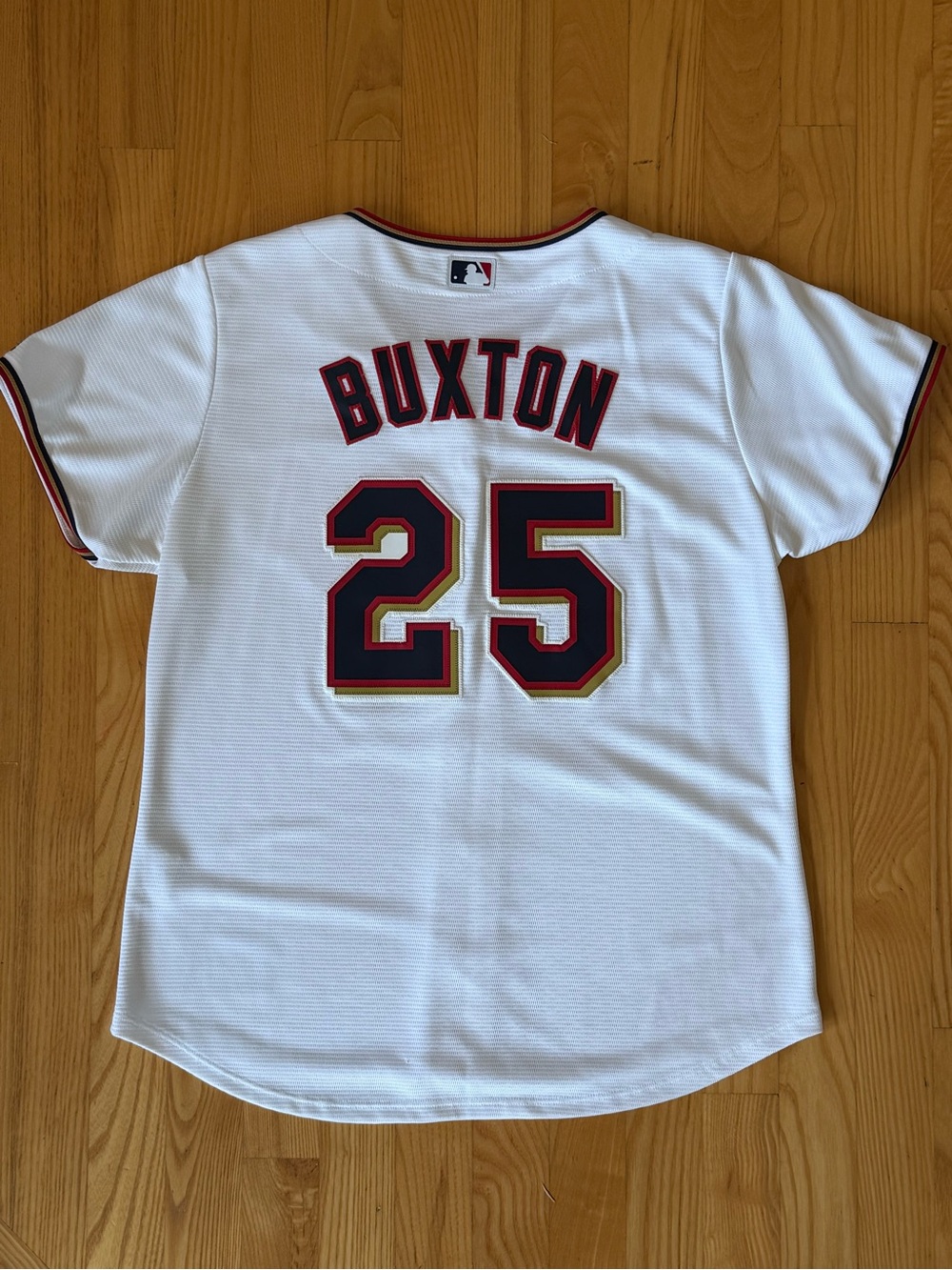 MAJESTIC MLB MINNESOTA TWINS Byron Buxton #25 Cool Base Jersey Women’s SZ L MINT